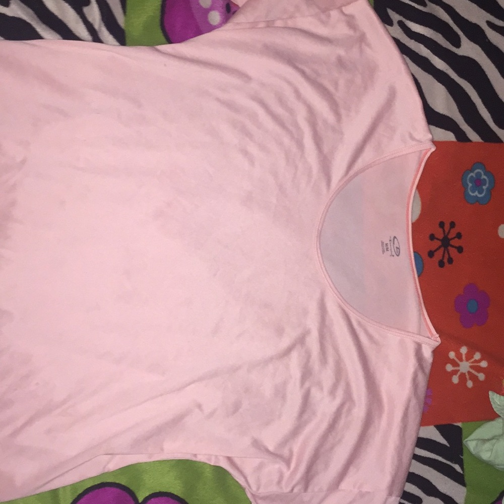 Pink champion workout long sleeve